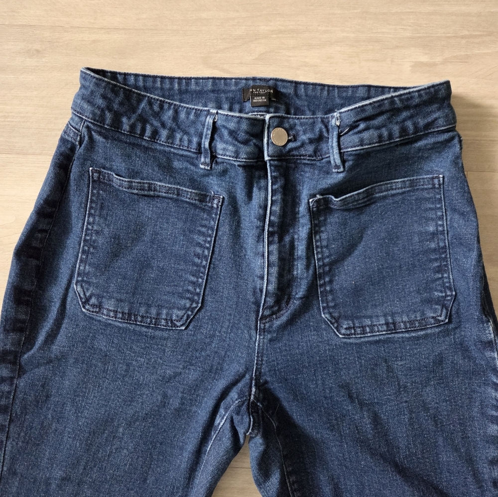 Ann Taylor Factory Classic Blue Women's Jeans - Picture 3 of 11